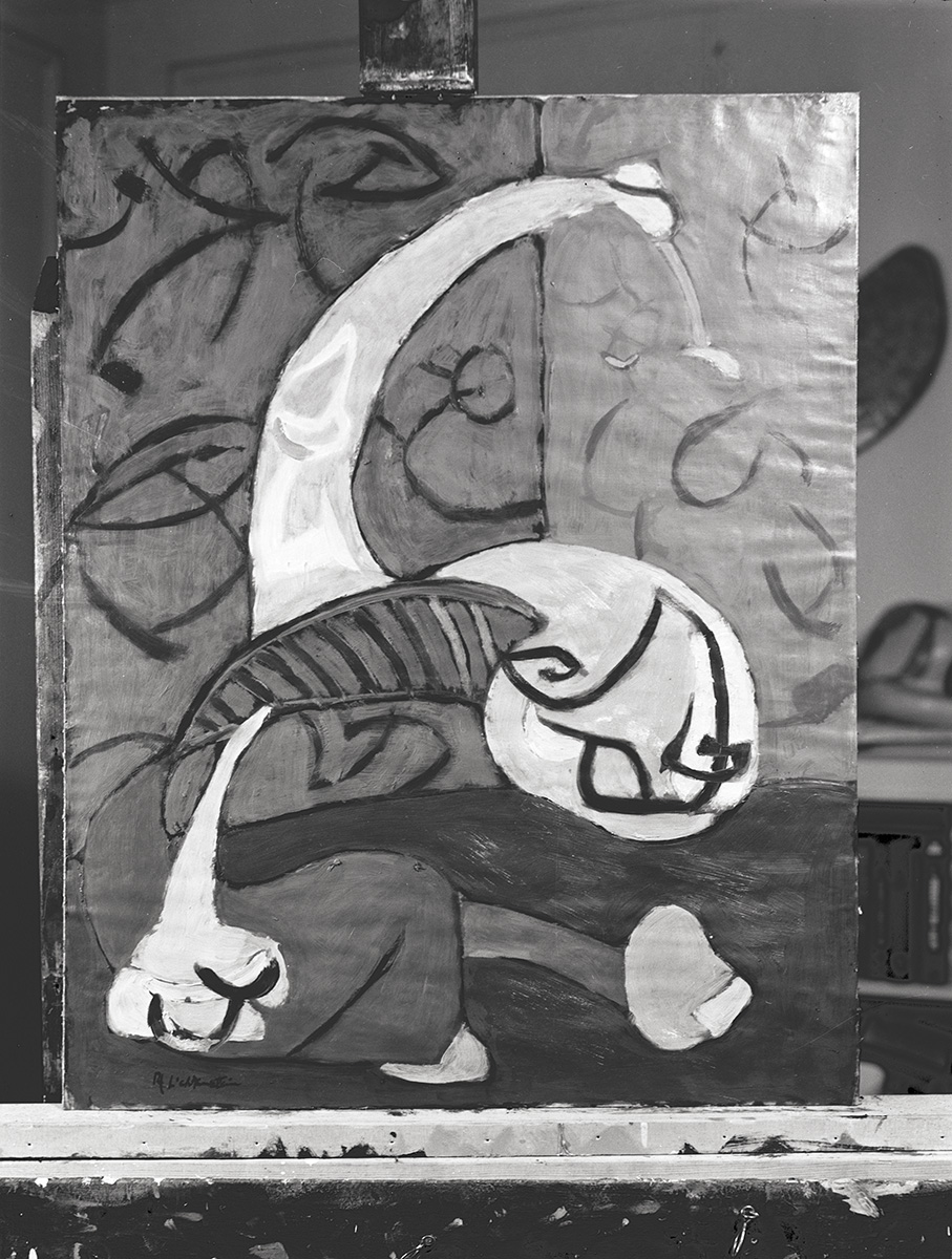 From RLF Archives: On the artist's easelPhoto: Courtesy RLF Archives