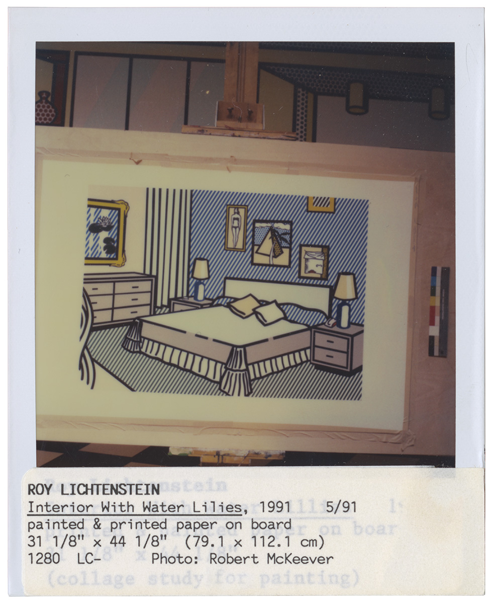 From RLF Archives: RL Studio Photograph showing board prior to being trimmed Photo: Courtesy RLF Archives