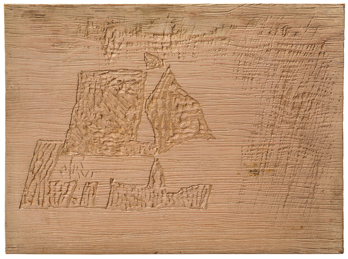 In a Public Collection: Light tan-run woodblock used to print both variantsPhoto: Courtesy Whitney Museum of American Art
