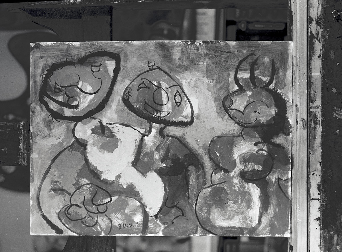 From RLF Archives: On the artist's easelPhoto: Courtesy RLF Archives