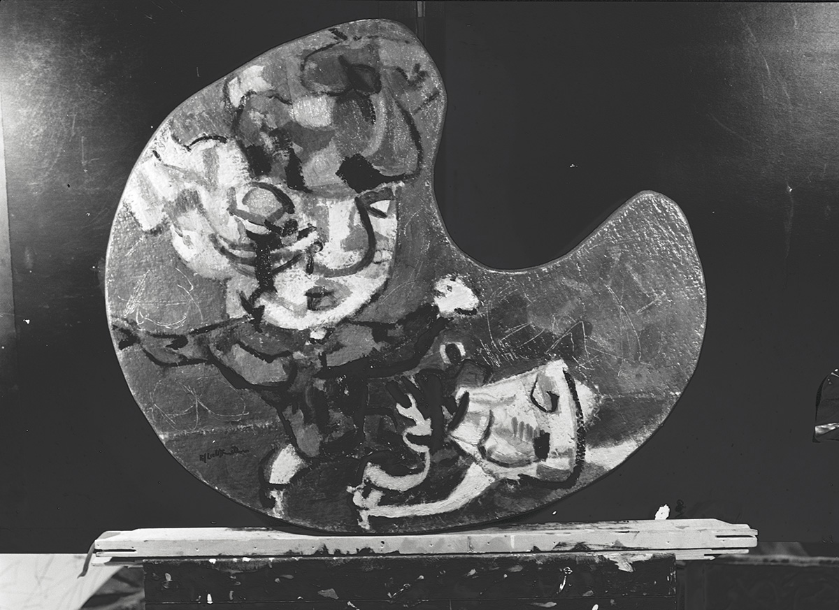 From RLF Archives: On the artist's easelPhoto: Courtesy RLF Archives