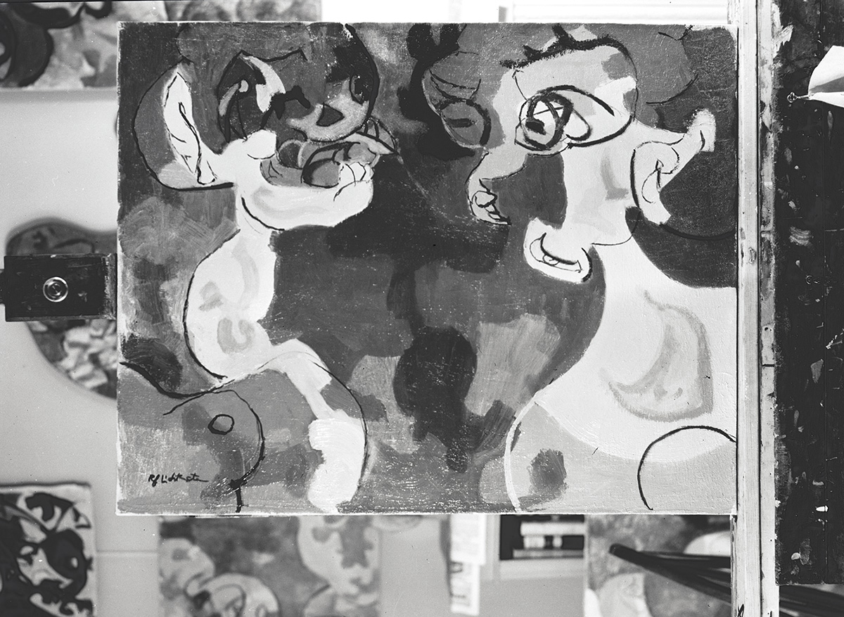 From RLF Archives: On the artist's easelPhoto: Courtesy RLF Archives