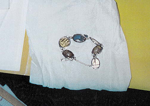 From RLF Archives: Snapshot of bracelet in 2001Photo: Courtesy RLF Archives