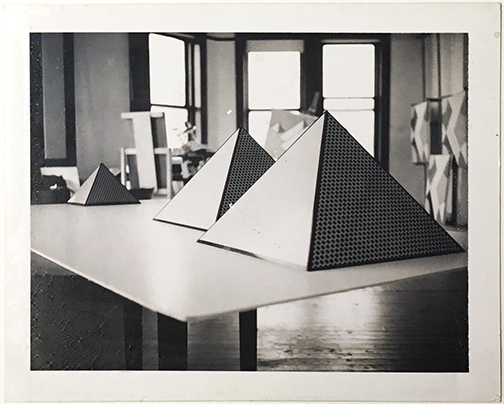 Untitled (Pyramid). n.d. Whitney Museum of American Art, New York; The Roy Lichtenstein Study Collection, gift of the Roy Lichtenstein Foundation