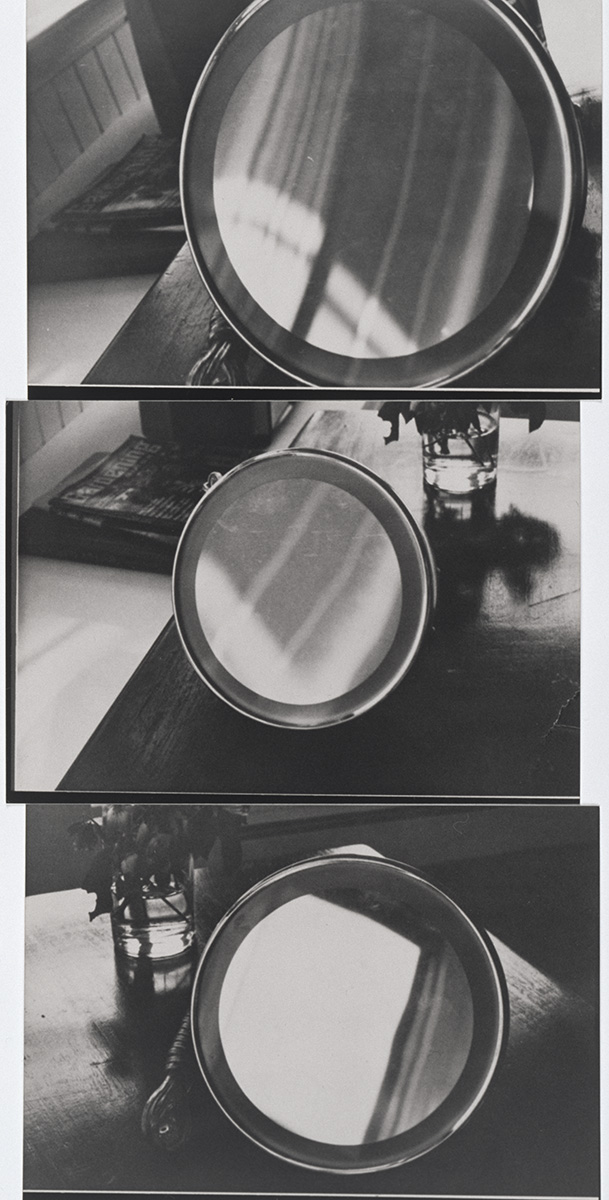 Untitled (Mirror). c. 1970/92. Provenance
Harry Lunn, Jr., Washington D.C., 1993 (via BlumHelman Gallery, New York City)
Manfred Heiting
Museum of Fine Arts, Houston, Texas. Museum purchase in memory of Isabell Smith Herzstein, The Manfred Heiting Collection