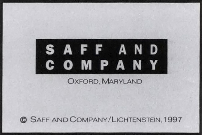 Saff and Company, Oxford, Maryland
