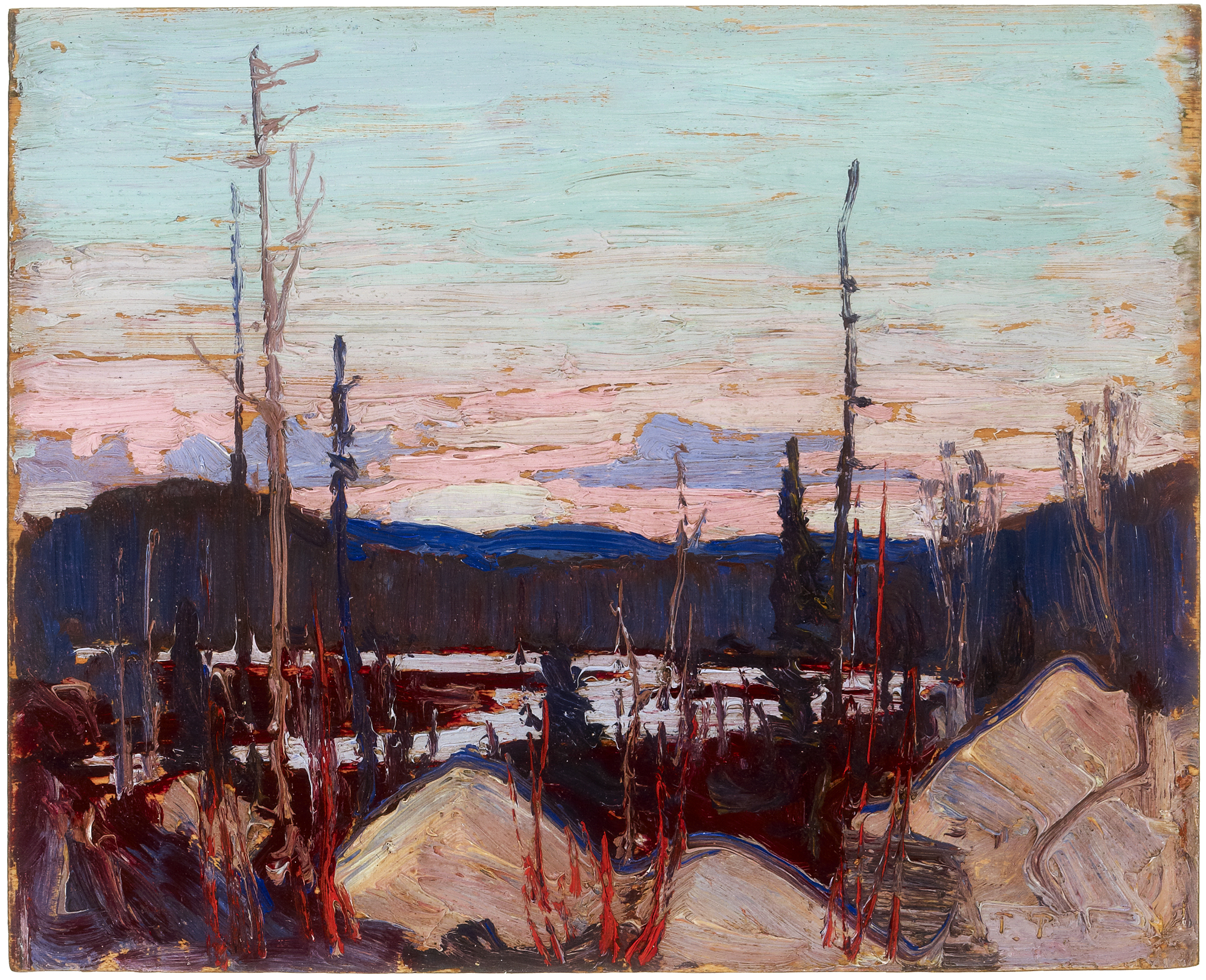 Burnt Area with Ragged Rocks, Spring 1915 (1915.36) | Catalogue entry ...