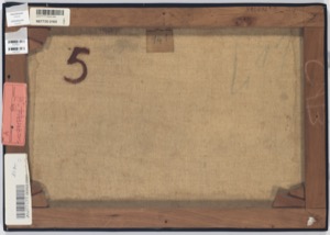 Secando la ropa, 1927 (1927.28). Verso