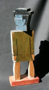 Hombre con base, c.1928 (1928.124). Verso