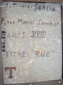 Rue, 1930 (1930.67). Verso