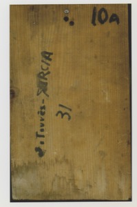 Composition (Untitled), 1931 (1931.125). Verso